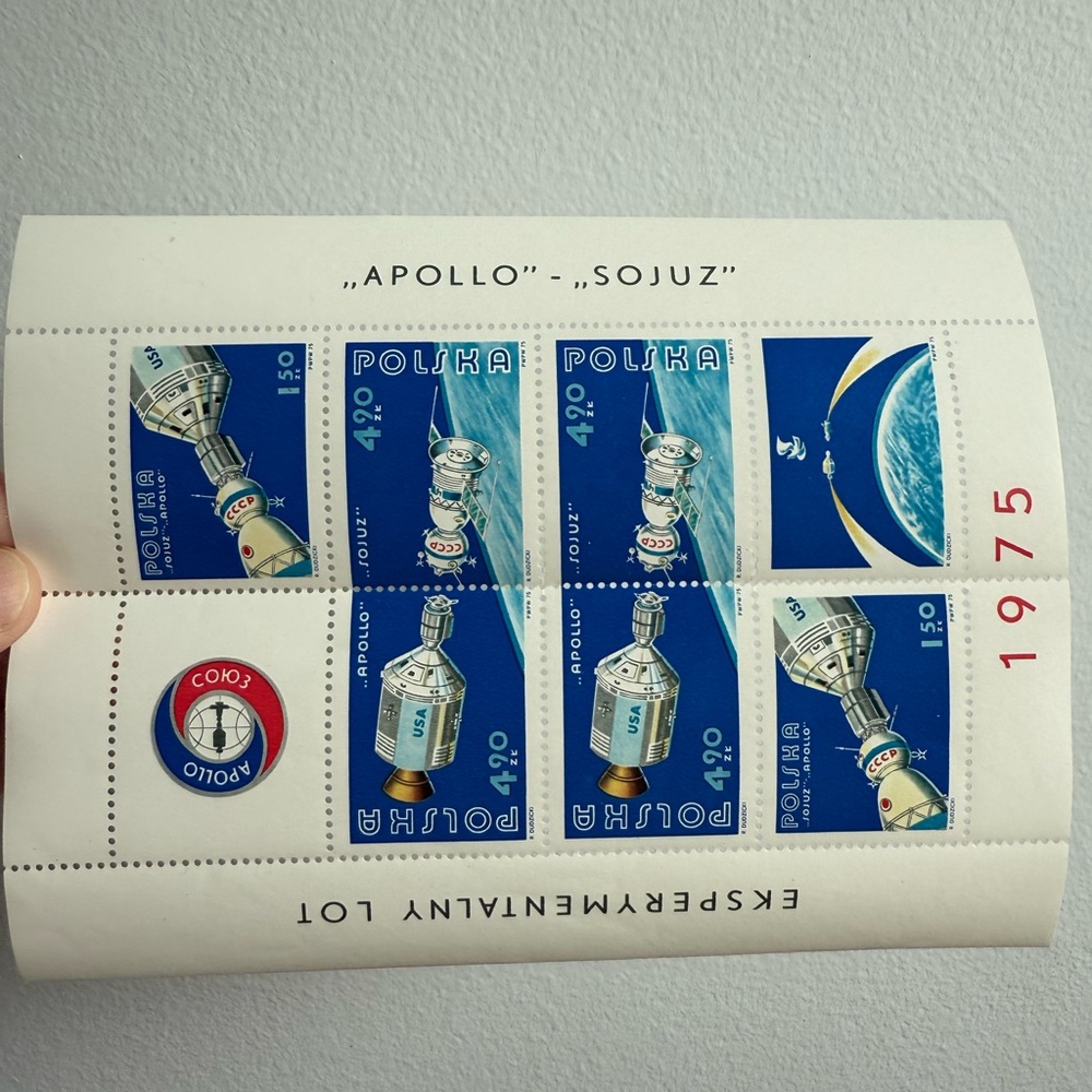 Apollo 1975 Stamps